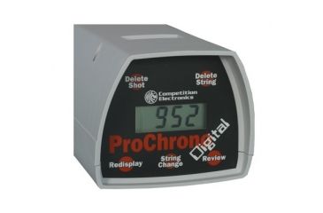 Image of Competition Electronics Prochrono Pal Chronograph, 99 Shot Capacity, White, 16 x 4 x 3-1/4 in 250-201-923