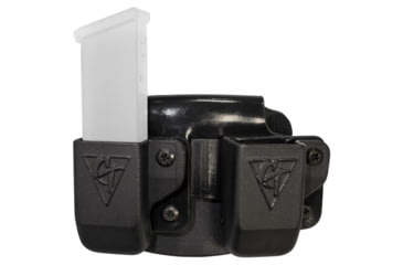 Image of CompTac Twin Paddle Mag OWB Kydex , Black , Left, CZ P - 01, SP - 01, C62421000LBKN
