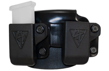 Image of CompTac Twin Paddle Mag OWB Kydex , Black , Left, Glock 43, C62443000LBKN