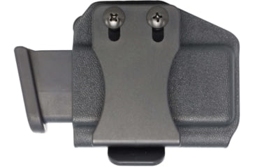 Image of Rounded Horizontal Magazine Holster for 9/40 Single Stack, Ambidextrous, Black, CEX-940-SS-BK-HZTLMAG
