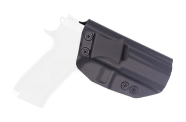 Image of Rounded IWB KYDEX Holster, CZ P-09, Right Hand, Black, CZU-P09-BK-RH-VAR