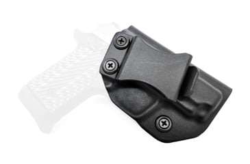 Image of Rounded IWB KYDEX Holster, Springfield 911 .380, Right Hand, Black, SFA-911380-BK-RH-VAR