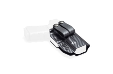 Image of Rounded Concealment Express Pull-The-Dot Soft Belt Loop Kit for IWB Holsters, One Size, Black, CEX-IWBSFTBLTLOOP-KIT
