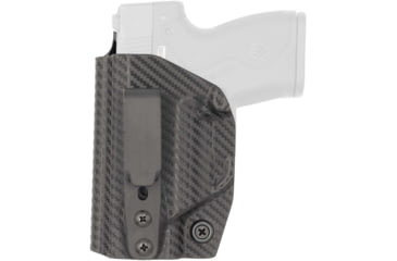 Image of Rounded Tuckable IWB KYDEX Holster for Beretta Nano, Left, Carbon Fiber Black, CEB000544