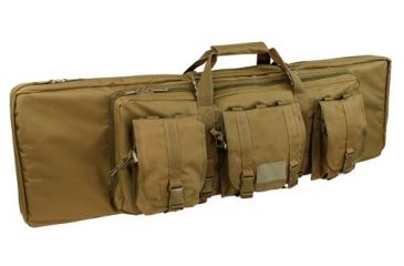 Image of Condor Outdoor 46in Double Rifle Case, Coyote Brown, 159-498