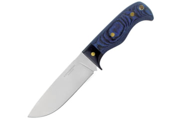 Image of Condor Blue Havoc Fixed Blade Knife, 5.5 1075HC steel blade, Paper and blue micarta handle, CTK2831-5.5HC