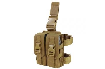 Image of Condor Outdoor Drop Leg M4 Mag Pouch, Coyote Brown, MA65-498