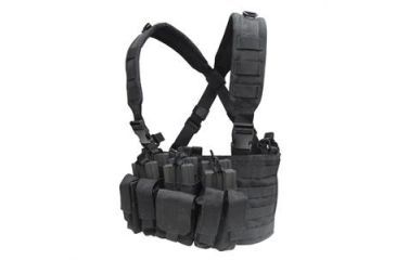 Image of Condor Outdoor Recon Chest Rig, Black MCR5-002