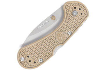 Image of Condor Tool and Knife Cadejo Folding Knife, 2.66in, 14C28N Stainless Steel, Drop Point Blade, Desert Zytel Handle, CTK811-3.0Z-SK