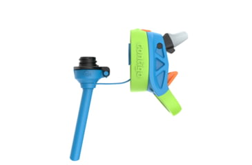 Image of Contigo Asclnbl PP Bottle, 14 oz, Blue Poppy Cool Lime, 14, CTPLASCLN2514-27