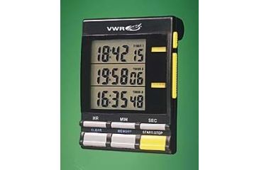 Image of Control Company Large-Digit Triple-Display Timer 5025 Vwr Timer Triple Display