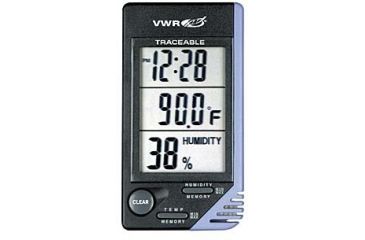 Image of VWR Thermometer with Clock and Humidity Monitor 4040 Vwr CLOCK/HUMIDITY Monitor