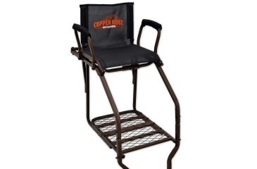 Image of Copper Ridge Outdoors 18 foot Ultra Comfort Archers Tree Stand w/Ladder, Black LS5005CR