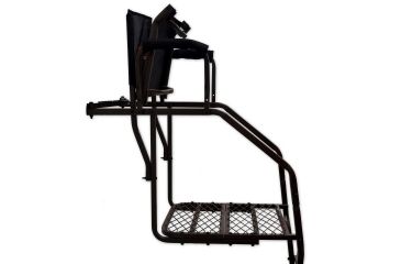 Image of Copper Ridge Outdoors 18 foot Ultra Comfort Archers Tree Stand w/Ladder, Black LS5005CR