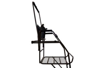 Image of Copper Ridge Outdoors 18 foot Ultra Comfort Oversized Man and a Half Ladder Stand, Black LS5002CR