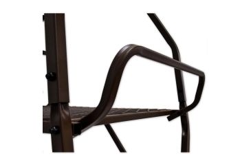 Image of Copper Ridge Outdoors 18 foot Ultra Comfort Oversized Man and a Half Ladder Stand, Black LS5002CR