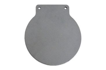 Image of Copper Ridge Outdoors AR500 10 inch Gong Target w/Stand, 1/2 in Thick, Silver SH5055CR