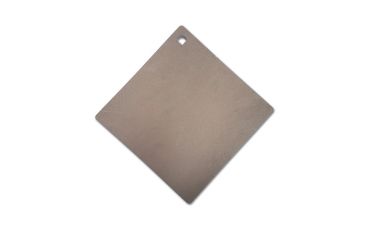 Image of Copper Ridge Outdoors AR500 Square Steel Plate Target, 6 x 3/8 inch, Gray SH5015CR