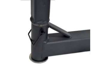 Image of Copper Ridge Outdoors Deluxe Grambrel Swivel Hitch Lift Game Hoist, Silver 02-RHOIST-001CR