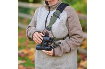Image of Cotton Carrier Skout G2 Sling Style Harness For Binocular, Camo, One Size, 475CAMO