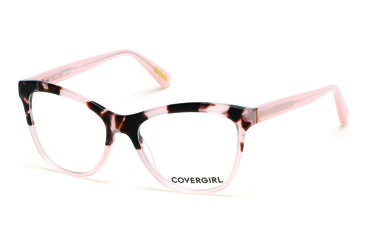 Image of Cover Girl CG0481 Eyeglass Frames - Coloured Havana Frame Color