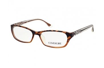 Image of Cover Girl CG0510 Eyeglass Frames - Dark Havana Frame Color