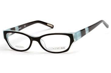 Image of Cover Girl CG0519 Eyeglass Frames - Dark Brown Frame Color