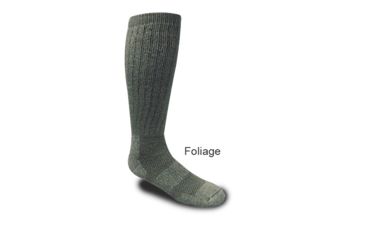 Image of Covert Threads Ice Military/ Hunting Wool Sock Desert 1pr, Foliage Green, Size 9-13, 3155 FG