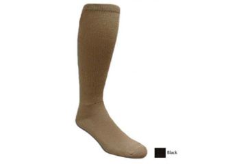 Image of Covert Threads Rock Groundpounder Sock Desert 1pr, Black, Size 13-15, 2910 BK