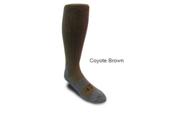 Image of Covert Threads Rock Infiltrator Sock, Coyote Brown, Size 9-13, 3301 CB