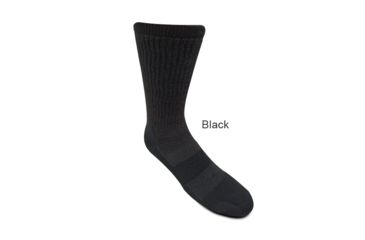 Image of Covert Threads Wool Desert Military Sock 1pr, Black, Size 9-13, 5157 BK