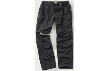 Image of NosiLife Convertible Trouser - Mens-Black Pepper-38 Waist-Regular Inseam