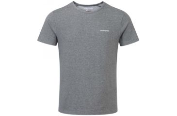 Image of Crag Hoppers Nosilife Short Sleeve Base T-Shirt - Men's -Black Pepper Marl-Small