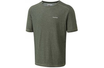 Image of Crag Hoppers Nosilife Short Sleeve Base T-Shirt - Men's -Cedar Marl-Small