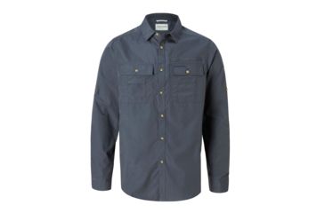 Image of Craghoppers Adv Trek Long Sleeve Shirt, Ombre Blue, XL, CMS581-3UV80
