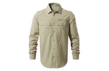 Image of Craghoppers Adv Trek Long Sleeve Shirt, Rubble, S, CMS581-39W50