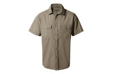 Image of Craghoppers Kiwi Short Sleeve Shirt, Pebble, XXXL, CMS339-62A95