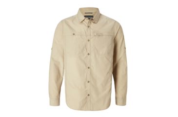 Image of Craghoppers Kiwi Trek Long Sleeve Shrt, Oatmeal, L, CMS477-70U70