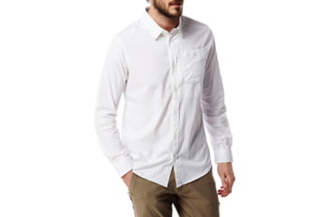 Image of Craghoppers NL Tatton Long Sleeve Shirt, Optic White, XXL, CMS576-3ER90