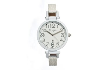 Image of Crayo Cr0604 Balloon Ladies Watch, White CRACR0604
