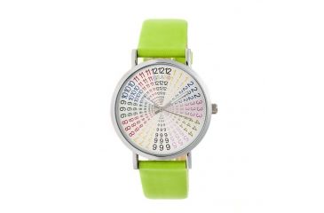 Image of Crayo Fortune Strap Watch, Multicolor/Lime CRACR4301