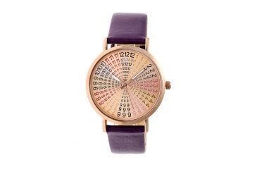 Image of Crayo Fortune Strap Watch, Multicolor/Purple CRACR4306