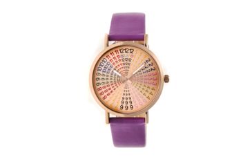 Image of Crayo Fortune Strap Watch, Multicolor/Periwinkle CRACR4307
