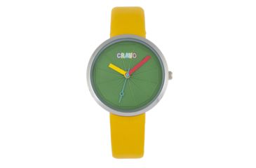 Image of Crayo Metric Unisex Watch, Yellow, One Size, CRACR5805