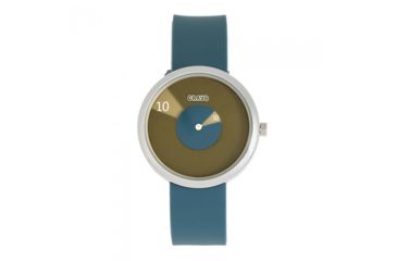 Image of Crayo Pinwheel Silicone Strap Watch, Cerulean, One Size, CRACR5204