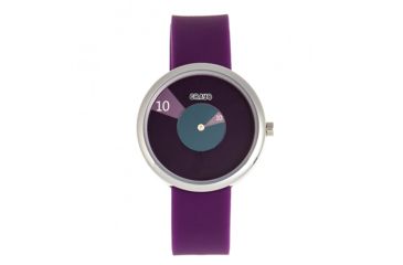 Image of Crayo Pinwheel Silicone Strap Watch, Purple, One Size, CRACR5205
