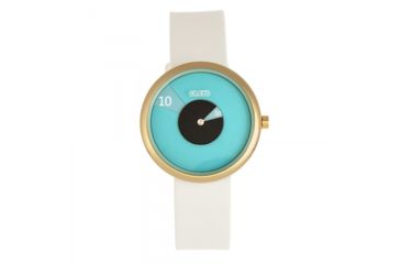 Image of Crayo Pinwheel Silicone Strap Watch, White, One Size, CRACR5206