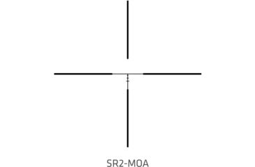 Image of Crimson Trace 3 Series Sport Rifle Scope, 1-8x28mm, FFP, 34mm Tube, SR2-MOA Reticle, Black, CSA-3108