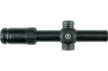 Image of Crimson Trace 3 Series Tactical Rifle Scope, 1-5x24mm, FFP, 30mm Tube, SR3-MIL Illuminated Reticle, Black, CTL-3105