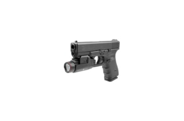 Image of Crimson Trace CMR-208 Rail Master Universal Tactical Cree XPL LED Weapon Light, CR123, White, 420 Lumens, Black, CMR-208